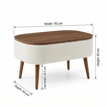 Noya Soffbord 90 cm - Möbler - Bord & matgrupp - Soffbord