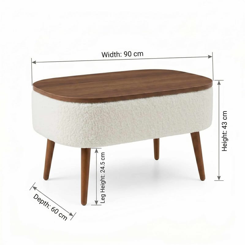 Noya Soffbord 90 cm - Möbler - Bord & matgrupp - Soffbord