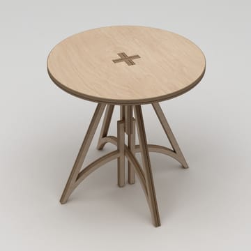 Nurena Matbord 75 cm - Naturligt trä - Möbler - Bord & matgrupp - Matbord & köksbord