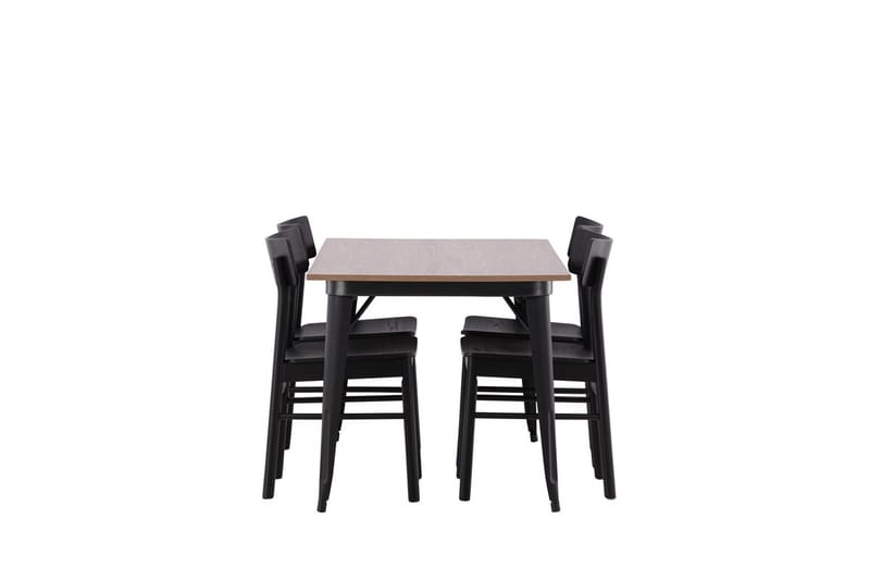 Ochovi Matbord 140 cm med 4 Montros Matstol - Möbler - Bord & matgrupp - Matgrupp