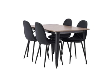 Ochovi Matbord 140 cm med 4 Polar Matstol - Möbler - Bord & matgrupp - Matgrupp