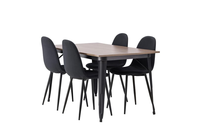 Ochovi Matbord 140 cm med 4 Polar Matstol - Möbler - Bord & matgrupp - Matgrupp