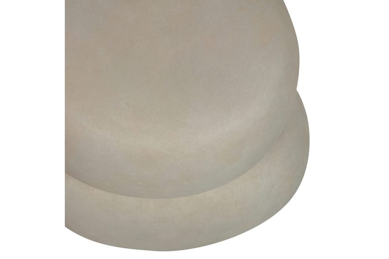 Oda Runt Soffbord i Sten med Stenskiva - Gråbeige - Möbler - Bord & matgrupp - Soffbord