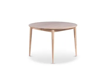 Odense Förlängningsbart Matbord 110-150 cm Runt för 4 personer  i massivt trä - Natur - Möbler - Bord & matgrupp - Matbord & köksbord