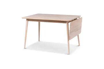 Odense Förlängningsbart Matbord 120-160 cm för 4 personer  i massivt trä - Natur - Möbler - Bord & matgrupp - Matbord & köksbord