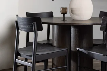 Olivero Matbord 110 cm Runt med 4 Montros Matstol - Möbler - Bord & matgrupp - Matgrupp