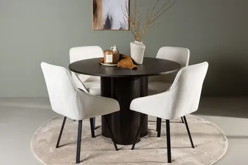 Brun - Beige, mocca, svart