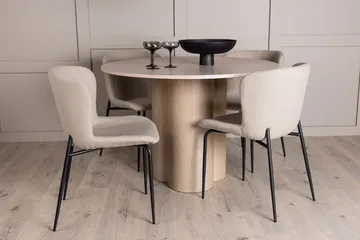 Vit - Natur/Beige/Svart