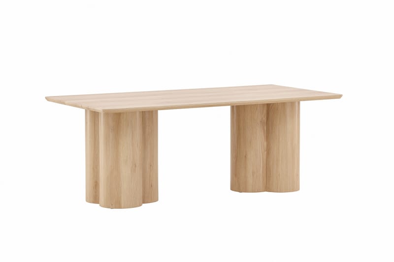 Olivia Rektangulärt Soffbord i Ljust Trä - Beige - Möbler - Bord & matgrupp - Soffbord