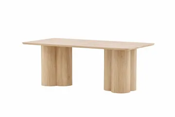 Olivia Rektangulärt Soffbord i Ljust Trä - Beige - Möbler - Bord & matgrupp - Soffbord