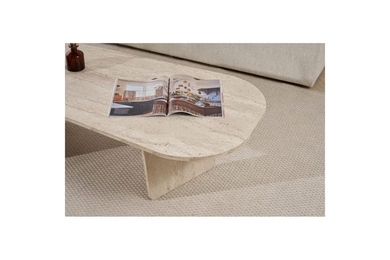 Omari Soffbord 130 cm - Beige - Möbler - Bord & matgrupp - Soffbord
