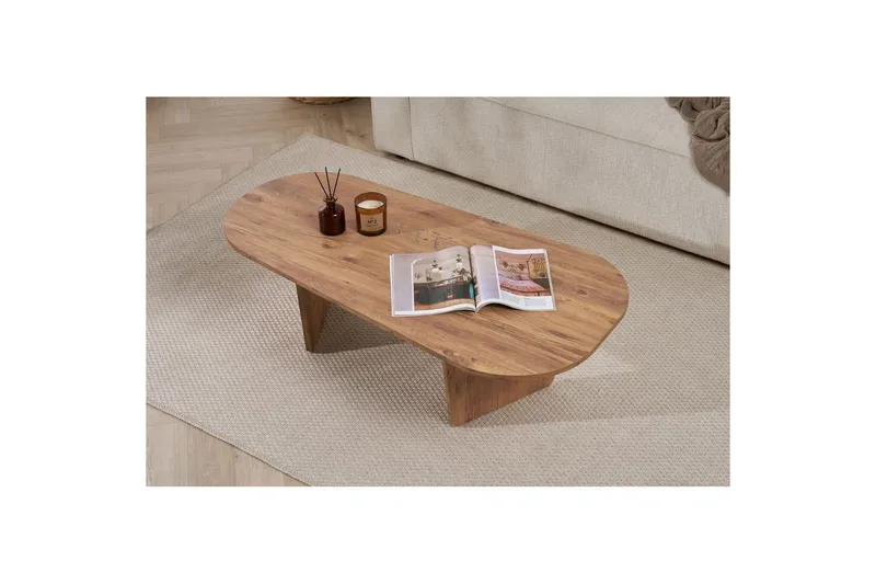 Omari Soffbord 130 cm - Brun - Möbler - Bord & matgrupp - Soffbord