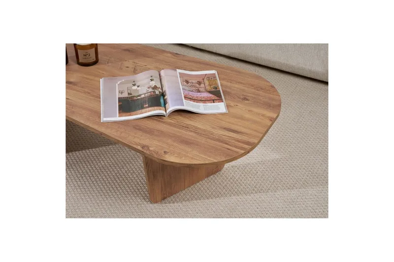 Omari Soffbord 130 cm - Brun - Möbler - Bord & matgrupp - Soffbord