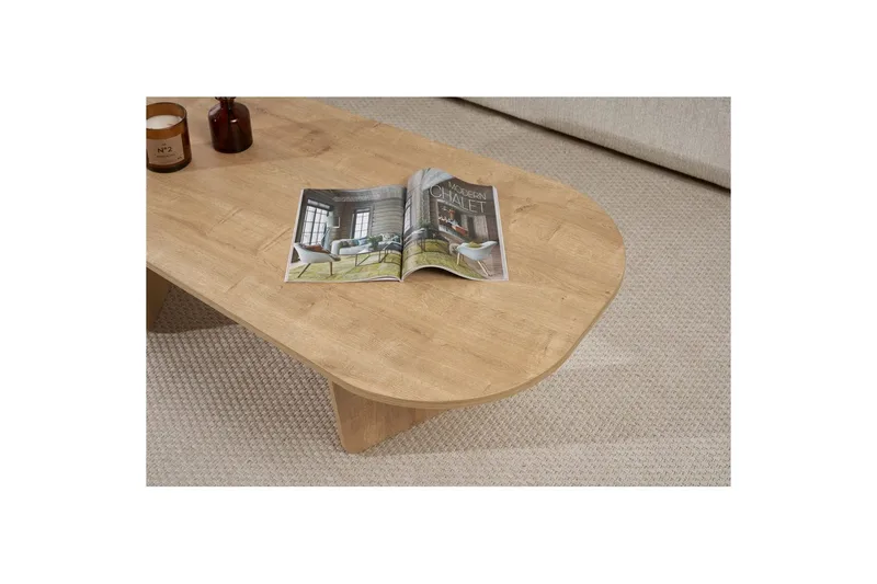 Omari Soffbord 130 cm - oak - Möbler - Bord & matgrupp - Soffbord