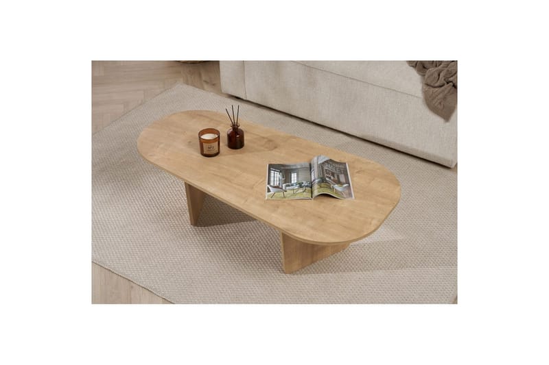 Omari Soffbord 130 cm - oak - Möbler - Bord & matgrupp - Soffbord