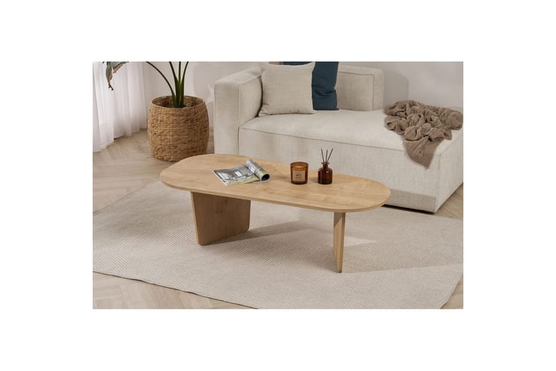 Omari Soffbord 130 cm - oak - Möbler - Bord & matgrupp - Soffbord