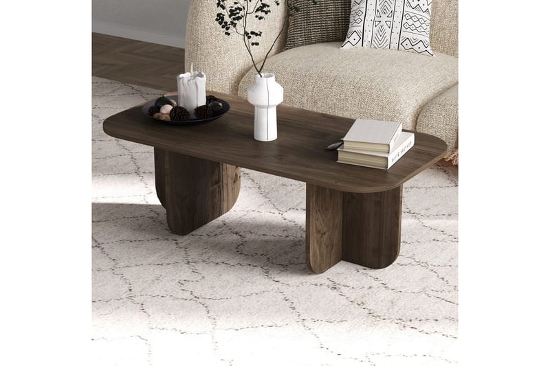 Orin Soffbord 120 cm - Mörkfärgat trä - Möbler - Bord & matgrupp - Soffbord