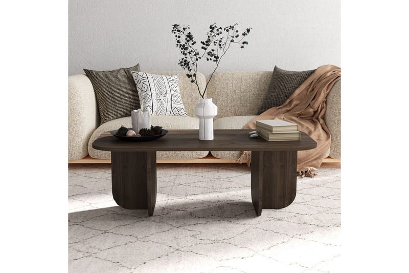 Orin Soffbord 120 cm - Mörkfärgat trä - Möbler - Bord & matgrupp - Soffbord