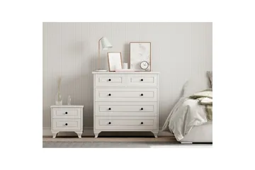 Orval Sminkbord 90 cm - Matt Vit - Förvaring - Förvaringsmöbler - Byrå - Hallbyrå