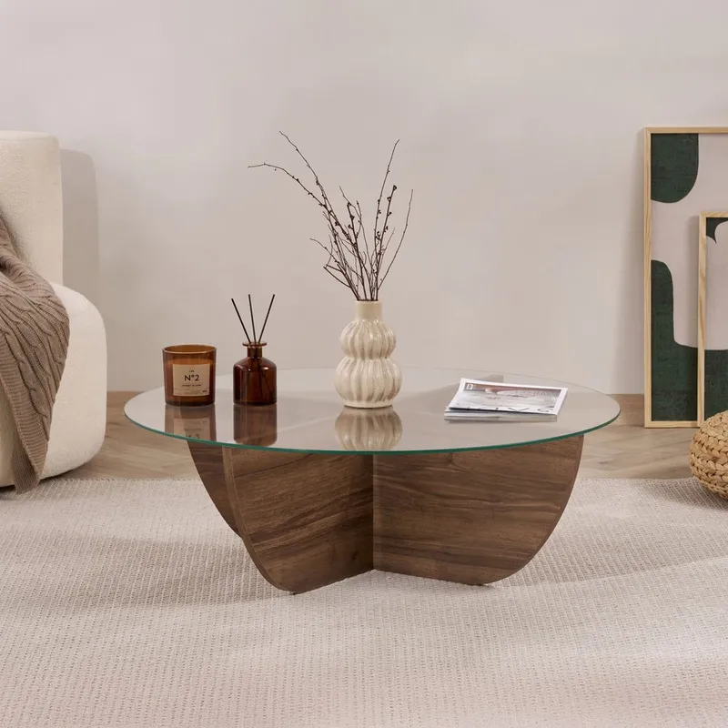 Orwin Soffbord 90 cm - Mörkbrun - Möbler - Bord & matgrupp - Soffbord