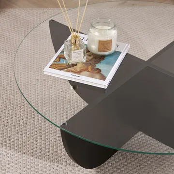 Orwin Soffbord 90 cm - Mörkbrun - Möbler - Bord & matgrupp - Soffbord