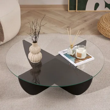Orwin Soffbord 90 cm - Mörkbrun - Möbler - Bord & matgrupp - Soffbord