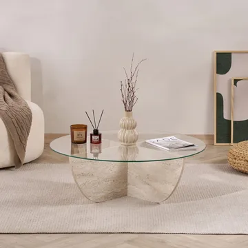 Orwin Soffbord 90 cm - Natur - Möbler - Bord & matgrupp - Soffbord