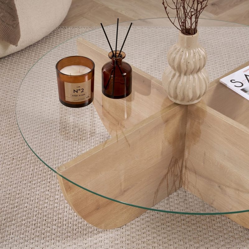Orwin Soffbord 90 cm - Natur - Möbler - Bord & matgrupp - Soffbord