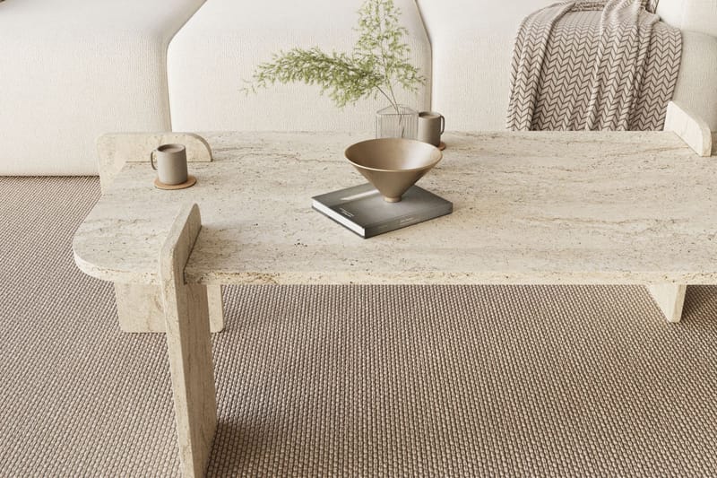Osmiric Soffbord 120 cm Rektangulär - Travertin - Möbler - Bord & matgrupp - Soffbord