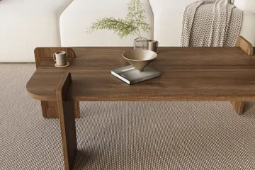 Osmiric Soffbord 120 cm Rektangulär - Valnöt - Möbler - Bord & matgrupp - Soffbord