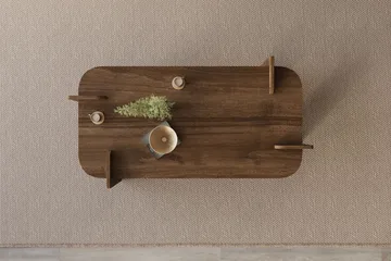 Osmiric Soffbord 120 cm Rektangulär - Valnöt - Möbler - Bord & matgrupp - Soffbord