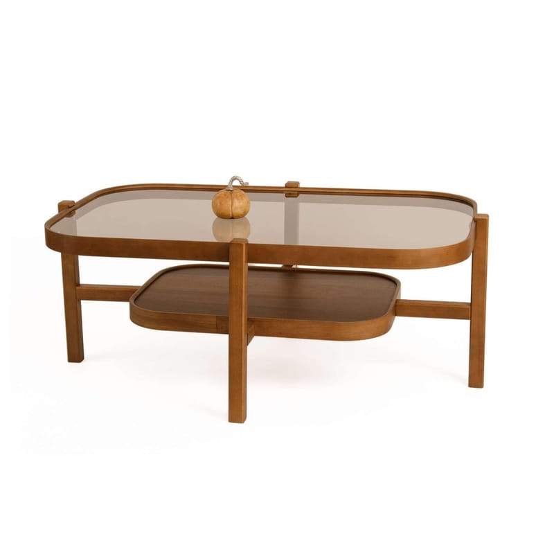 Ostrin Soffbord 110 cm - Mörkbrun - Möbler - Bord & matgrupp - Soffbord