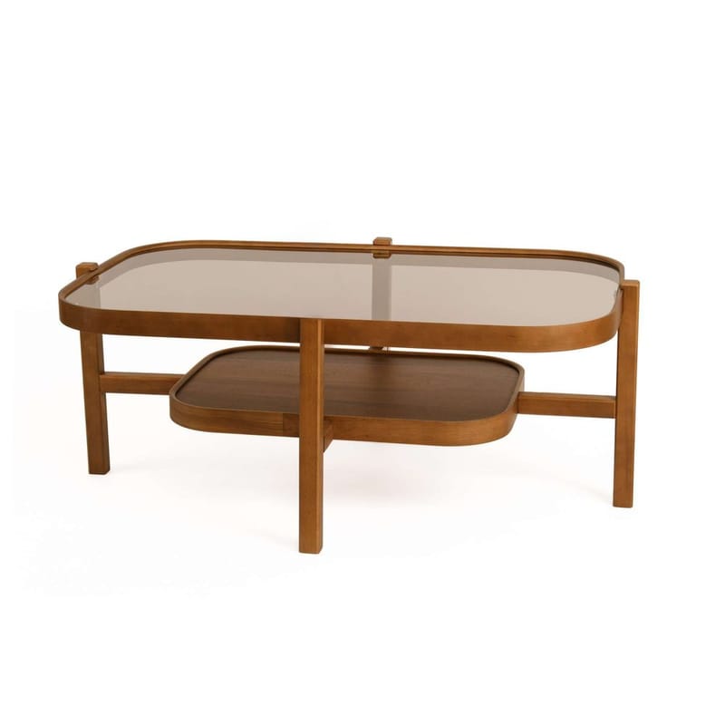 Ostrin Soffbord 110 cm - Mörkbrun - Möbler - Bord & matgrupp - Soffbord