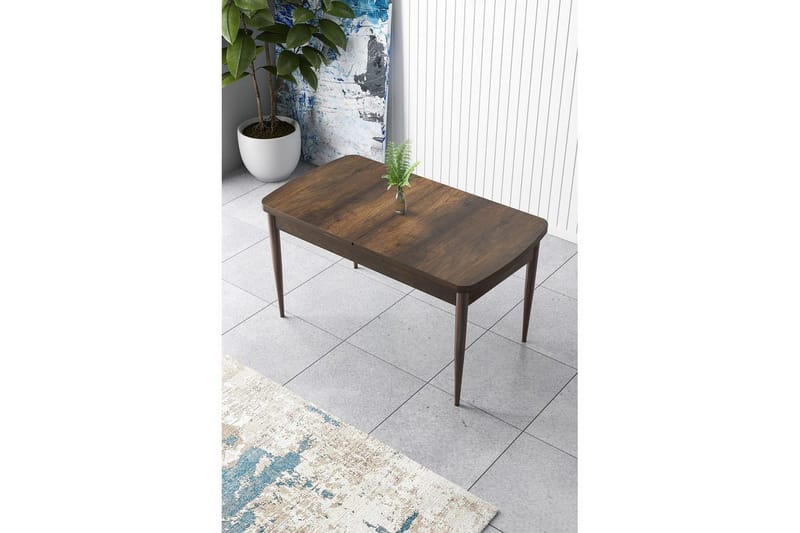 Ostwerwal Matbord 132 cm Rektangulär - Brun - Möbler - Bord & matgrupp - Matbord & köksbord