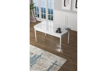 Ostwerwal Matbord 132 cm Rektangulär - Vit - Möbler - Bord & matgrupp - Matbord & köksbord