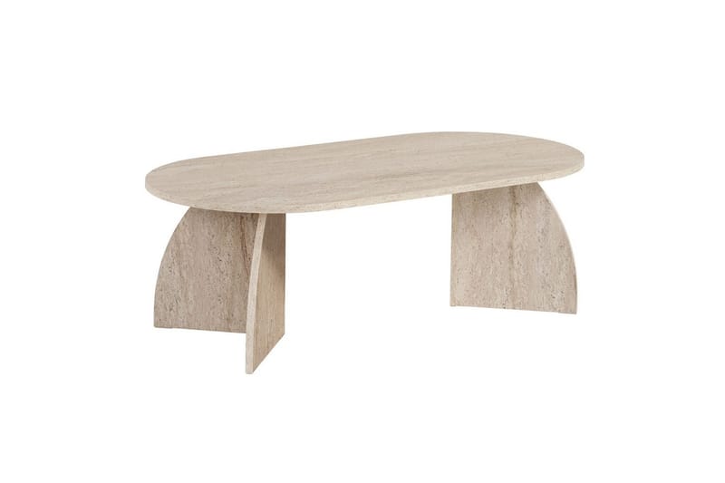 Osyra Soffbord 120 cm - Travertine - Möbler - Bord & matgrupp - Soffbord
