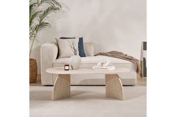 Osyra Soffbord 120 cm - Travertine - Möbler - Bord & matgrupp - Soffbord