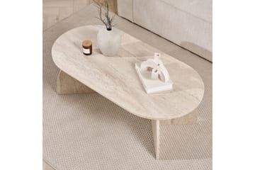 Osyra Soffbord 120 cm - Travertine - Möbler - Bord & matgrupp - Soffbord