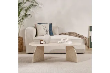 Osyra Soffbord 120 cm - Travertine - Möbler - Bord & matgrupp - Soffbord