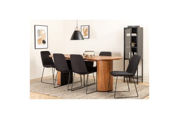 Oval Dining Set Bianca, Muce - 200x90x75 - Möbler - Bord & matgrupp - Matgrupp