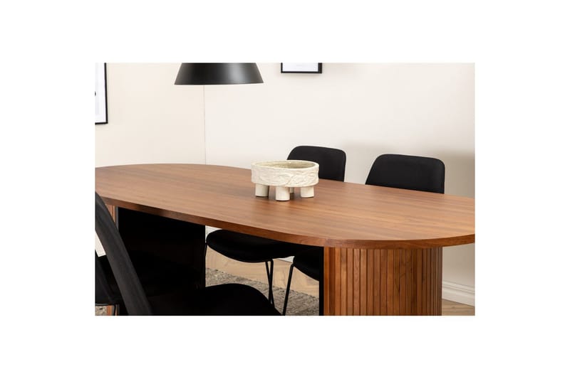 Oval Dining Set Bianca, Muce - 200x90x75 - Möbler - Bord & matgrupp - Matgrupp