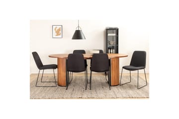 Oval Dining Set Bianca, Muce - 200x90x75 - Möbler - Bord & matgrupp - Matgrupp