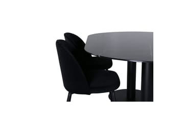 Oval Dining Set Pillan, Wrinkles - Möbler - Bord & matgrupp - Matgrupp