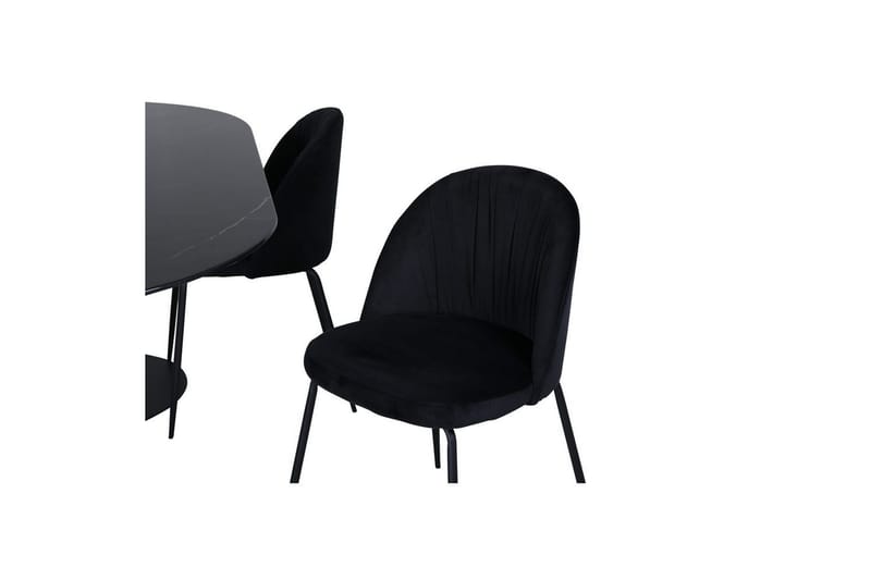 Oval Dining Set Pillan, Wrinkles - Möbler - Bord & matgrupp - Matgrupp