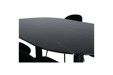 Oval Dining Set Pillan, Wrinkles - Möbler - Bord & matgrupp - Matgrupp