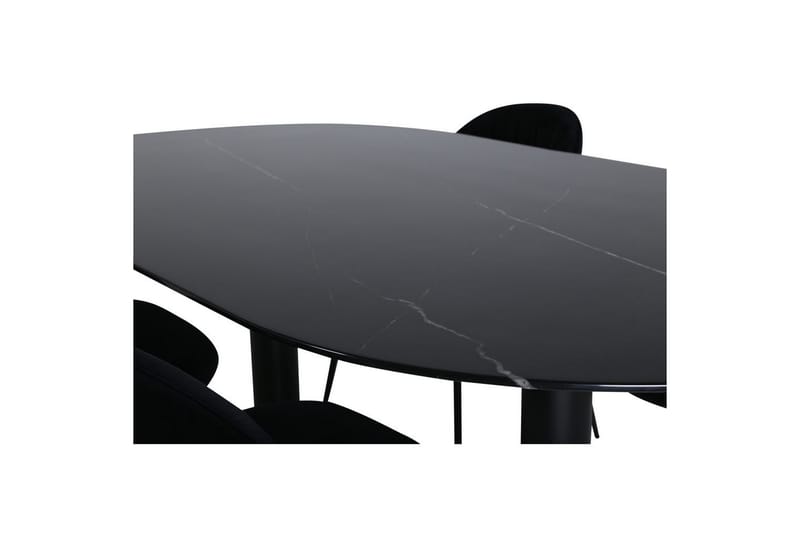 Oval Dining Set Pillan, Wrinkles - Möbler - Bord & matgrupp - Matgrupp