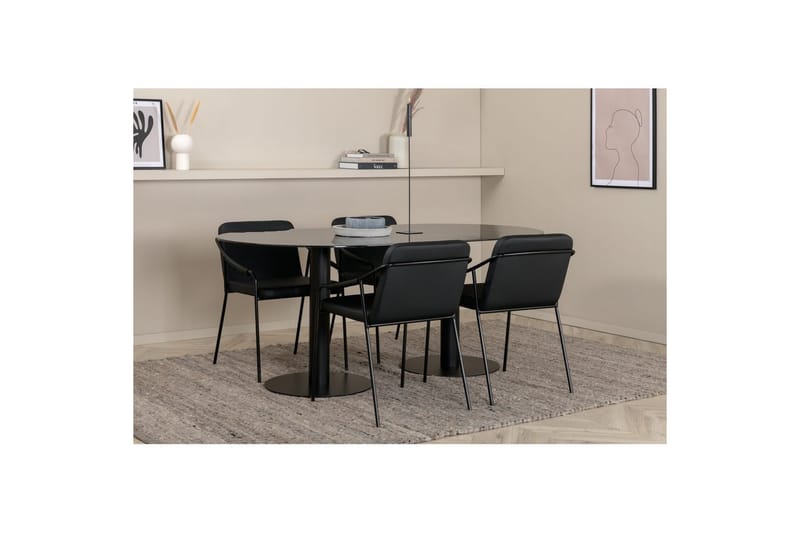 Oval Dining Set Pillan, Tvist - Möbler - Bord & matgrupp - Matgrupp
