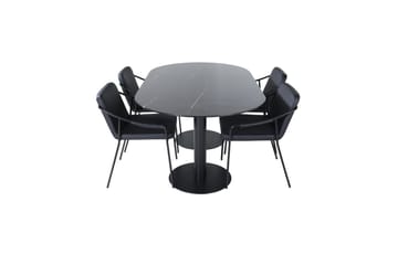 Oval Dining Set Pillan, Tvist - Möbler - Bord & matgrupp - Matgrupp