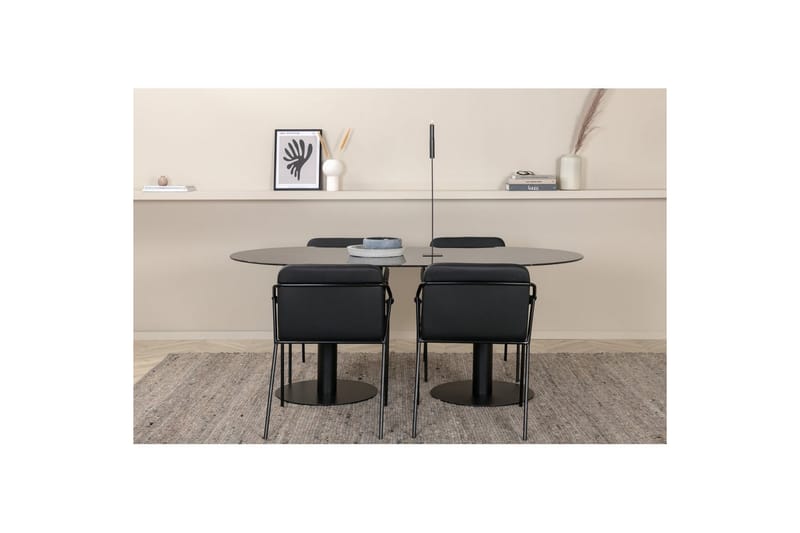 Oval Dining Set Pillan, Tvist - Möbler - Bord & matgrupp - Matgrupp