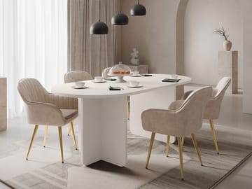Ovren Matbord 185 cm - beige - Möbler - Bord & matgrupp - Matbord & köksbord